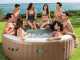 Intex Redonda Bubble Massage 28412EX - Piscina de hidromasaje spa