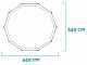 Intex Ultra XTR Frame 26330NP - Piscina Redonda