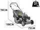 Cortac&eacute;sped autopropulsado Marina Systems HR 46 SH - 4EN1 - motor Honda GCVx 170