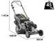 Cortac&eacute;sped autopropulsado Marina Systems HR 57 SH 3V - 4EN1 - 3 marchas - motor Honda GCVx 200