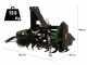 GreenBay TL 85 - Rotocultivador para tractor serie ligera - Enganche fijo
