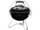Weber Smokey Joe Premium Black - Barbacoa de carb&oacute;n port&aacute;til