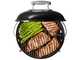 Weber Smokey Joe Premium Black - Barbacoa de carb&oacute;n port&aacute;til