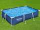 Bestway Steel Pro 56411 - 300x201x66 cm - Piscina desmontable + Bomba filtro 16 W