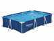 Bestway Steel Pro 56411 - 300x201x66 cm - Piscina desmontable + Bomba filtro 16 W