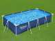 Bestway Steel Pro 56424 - 400x211x81 cm - Piscina desmontable + Bomba filtro 16 W
