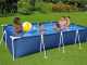 Bestway Steel Pro 56424 - 400x211x81 cm - Piscina desmontable + Bomba filtro 16 W