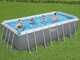 Bestway Power Steel 56671 - 488x244x122 cm - Piscina desmontable