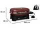Weber Lumin Compact Red - Barbacoa el&eacute;ctrica port&aacute;til