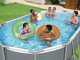 Bestway Power Steel 56448 - 488x305x107 cm - Piscina Ovalada