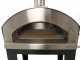 Rossofuoco Nonna Luisa - Horno de le&ntilde;a de exterior con base - Negro