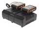 Cortasetos de bater&iacute;a Worx Nitro WG286E - 2x 20V 2Ah - cuchilla de acero de 60 cm