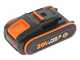 Cortasetos de bater&iacute;a Worx Nitro WG286E - 2x 20V 2Ah - cuchilla de acero de 60 cm
