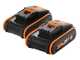 Cortasetos de bater&iacute;a Worx Nitro WG286E - 2x 20V 2Ah - cuchilla de acero de 60 cm