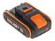 Cortasetos de bater&iacute;a Worx Nitro WG286E - 2x 20V 2Ah - cuchilla de acero de 60 cm