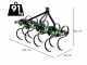 Seven Italy Vibropac 160 - Vibrocultivador - 9 dientes - Ancho de trabajo 160 cm