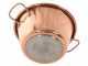 LAR polentamatic - Caldero de cobre el&eacute;ctrico martillado para polenta de inducci&oacute;n 4.5L - 8W