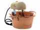 LAR polentamatic - Caldero de cobre el&eacute;ctrico martillado para polenta de inducci&oacute;n 4.5L - 8W