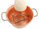 LAR polentamatic - Caldero de cobre el&eacute;ctrico martillado para polenta de inducci&oacute;n 4.5L - 8W