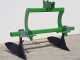 Seven Italy Big - Aporcador de 2 rejas - Bastidor de 140 cm - Para tractores con enganche de tres puntos
