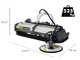 BlackStone BP-CD 180 - Trituradora para tractor - Disco Interfilas - Serie pesada