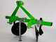 Seven Italy Simply - Disco aporcador - Serie ligera - Bastidor de 120 cm - Para tractores con enganche de tres puntos