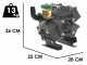Bomba de riego para tractor UDOR Kappa 65 1C