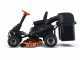 Yard Force E559 - Tractor cortac&eacute;sped de bater&iacute;a 56V/50Ah - Recogedor, salida lateral y mulching