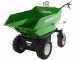 GREENBAY eDumper 500 - Motocarretilla de bater&iacute;a - 48V 32Ah - Caj&oacute;n Dumper