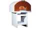 Linea VZ Portici - Horno de le&ntilde;a de exterior con base de hormig&oacute;n - C&aacute;mara de cocci&oacute;n 72x70 cm