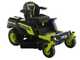 Ryobi ZTRX107 - Tractor cortac&eacute;sped a bater&iacute;a de radio cero - 72V/20Ah - corte de 107 cm - 2en1