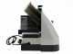 Graef SKS 500 Silver - Cortadora de fiambre 2 en 1 con cortaverduras - Cuchilla de 170 mm