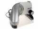 Graef SKS 500 Silver - Cortadora de fiambre 2 en 1 con cortaverduras - Cuchilla de 170 mm