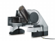 Graef SKS 500 Silver - Cortadora de fiambre 2 en 1 con cortaverduras - Cuchilla de 170 mm