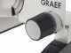 Graef SKS 500 Silver - Cortadora de fiambre 2 en 1 con cortaverduras - Cuchilla de 170 mm