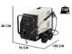 Idromatic Astra 150.15 - Hidrolimpiadora de agua caliente profesional - trif&aacute;sica - 150 bar - 900 l/h