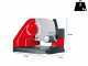 Graef SKS 500 Rossa - Cortadora de fiambre 2 en 1 con cortaverduras - Cuchilla de 170 mm