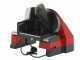 Graef SKS 500 Rossa - Cortadora de fiambre 2 en 1 con cortaverduras - Cuchilla de 170 mm