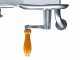 Graef H9 Silver - Cortadora de fiambre manual con cuchilla de 190 mm