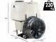 Seven Italy 600 - Atomizador suspendido para tractor - Capacidad 600 L - Bomba APS 71