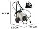 Idromatic Mec 170.13 - Hidrolimpiadora de agua fr&iacute;a - Trif&aacute;sica - 170 bar - 780 l/h