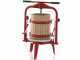 Baesso F25 - Prensa de tornillo para fruta y verdura 20L - Jaula de madera