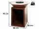 RoyalFood COR-4000 - Barbacoa de le&ntilde;a en Corten