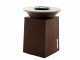 RoyalFood COR-4000 - Barbacoa de le&ntilde;a en Corten