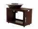 RoyalFood COR-4250 - Barbacoa de le&ntilde;a en Corten