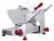 Berkel Pro Line XS30 Silver - Cortadora de fiambre con cuchilla de acero cromado de 300 mm