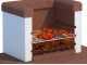 Linea VZ Toscana - Barbacoa de obra para le&ntilde;a y madera