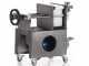 Grifo Professional Inox 10 - Filtro para vino de cartones con carro - Bomba de acero inoxidable