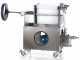 Grifo Professional Inox 20 - Filtro para vino de cartones con carro - Bomba de acero inoxidable