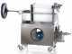 Grifo Professional Inox 20 - Filtro para vino de cartones con carro - Bomba de acero inoxidable